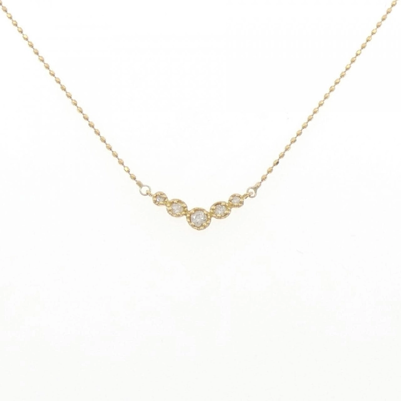 Dây chuyền kim cương K18YG 0.12CT - Hàng hiệu Chính hãng 857167