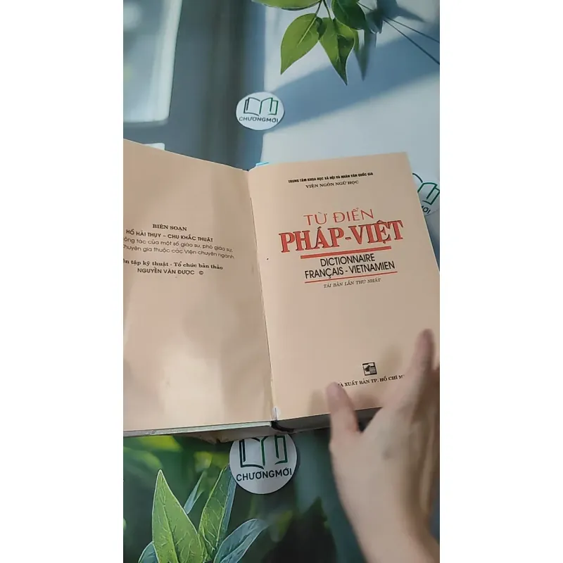 [MIỄN PHÍ BỌC SÁCH] Từ Điển Pháp-Việt 990576