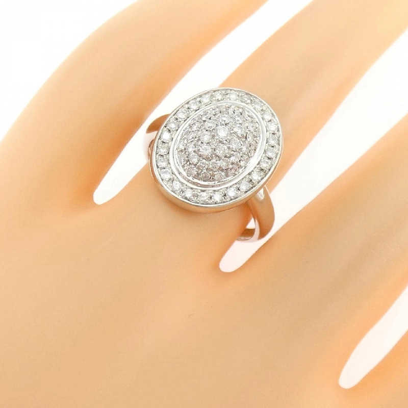 K18WG Nhẫn Kim Cương - Hàng hiệu Chính hãng 852114