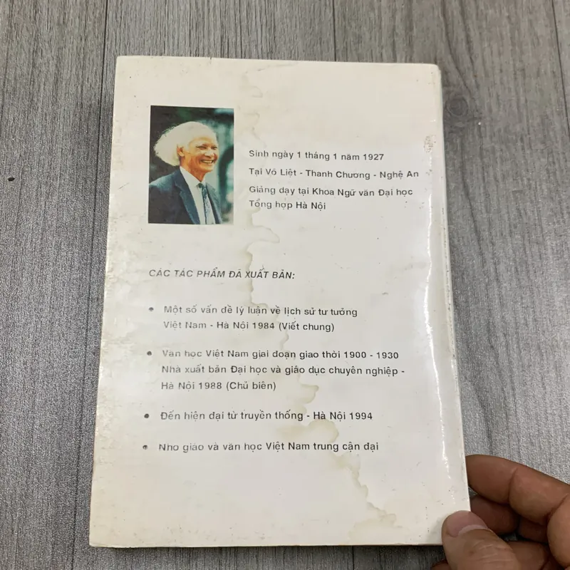 Nho giáo và văn học việt nam trung cận đại. 3b4 718662