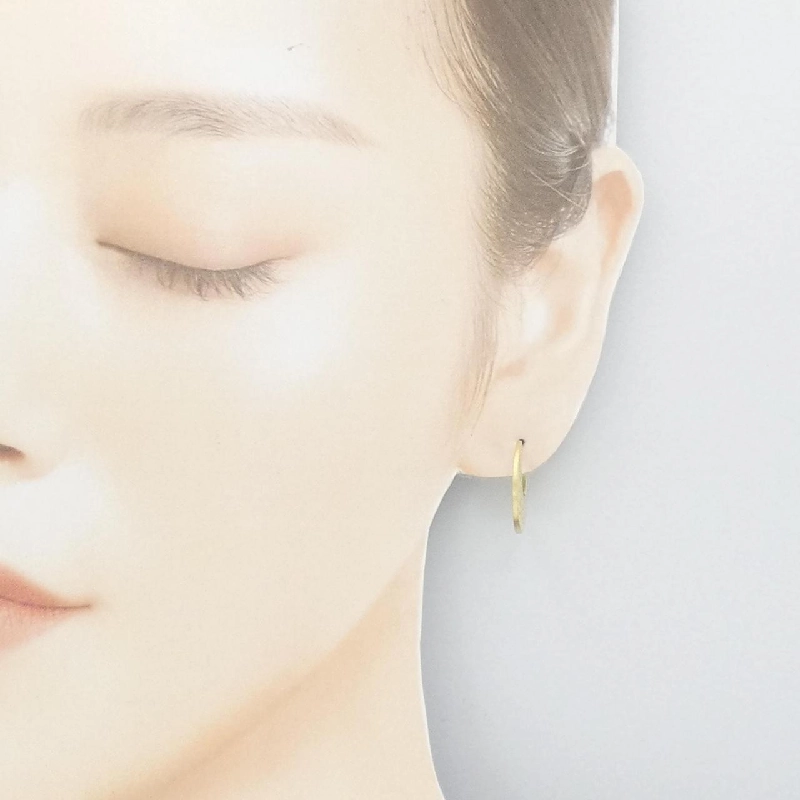 Bông tai hoa 750YG - Hàng hiệu Authentic 872923