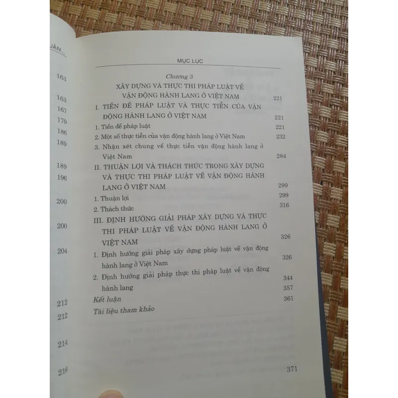 PHÁP LUẬT VỀ VẬN ĐỘNG HÀNH LANG... 736023
