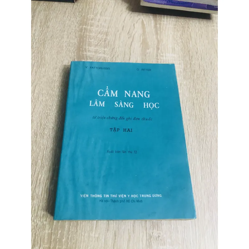 CẨM NANG LÂM SÀNG HỌC ( T2) 799138