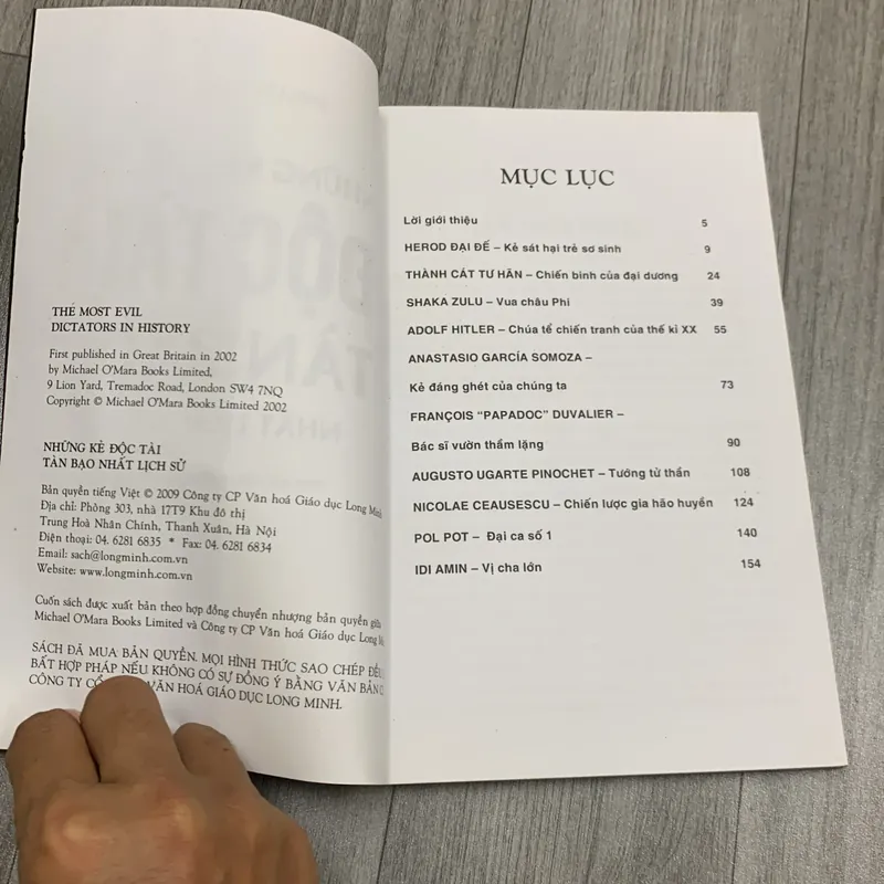 Những kẻ độc tài tàn bạo nhất lịch sử - shelley klein. 1a1 733380