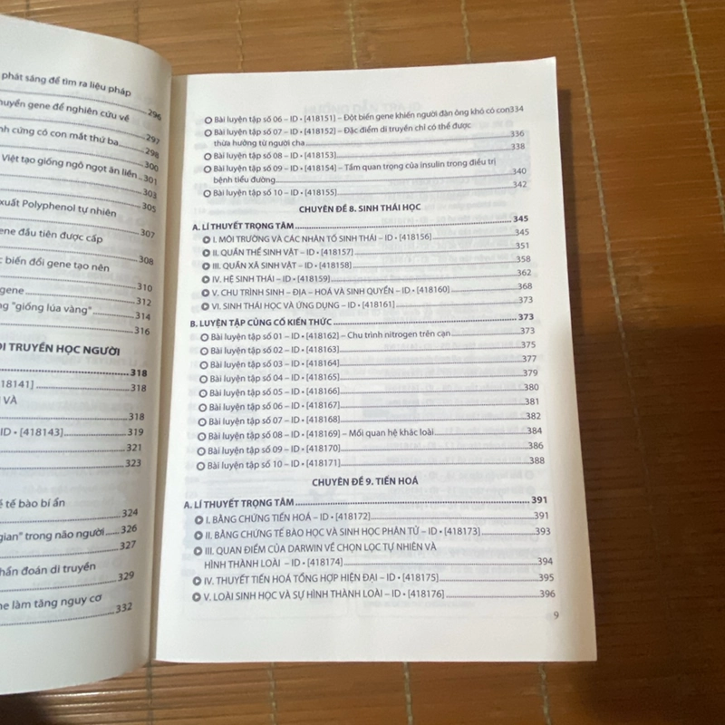 Tổng ôn phần tư duy khoa học và giải quyết vấn để môn sinh học kỳ thi TSA 447189