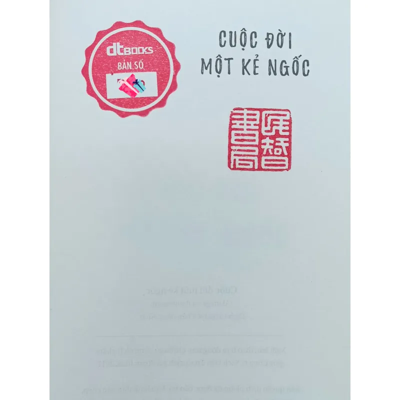 Cuộc đời một kẻ ngốc (bìa cứng) 751507