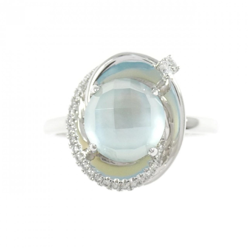 Nhẫn đá màu K18WG - Hàng hiệu Authentic 848947