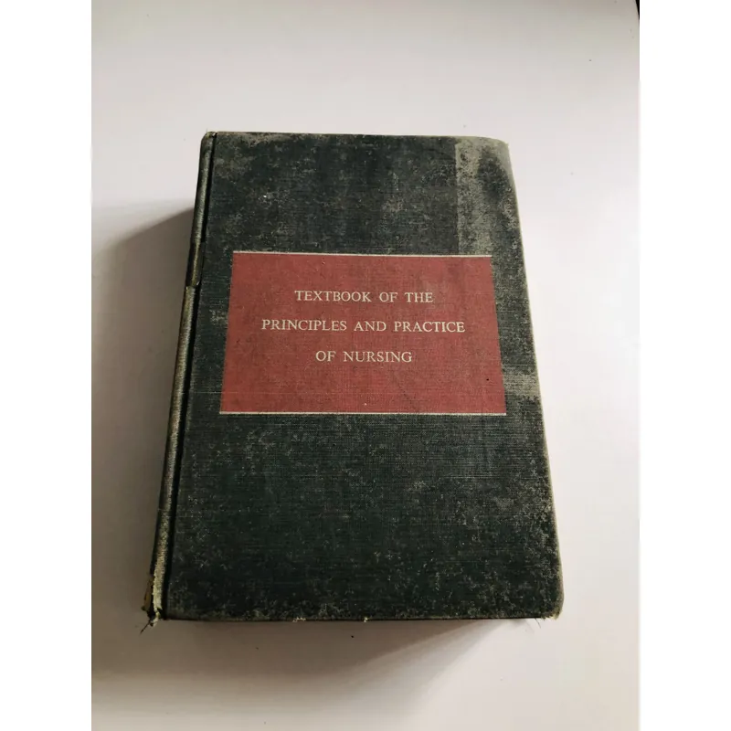 TEXTBOOK OF THE PRINCIPLES AND PRACTICE OF NURSING 707194