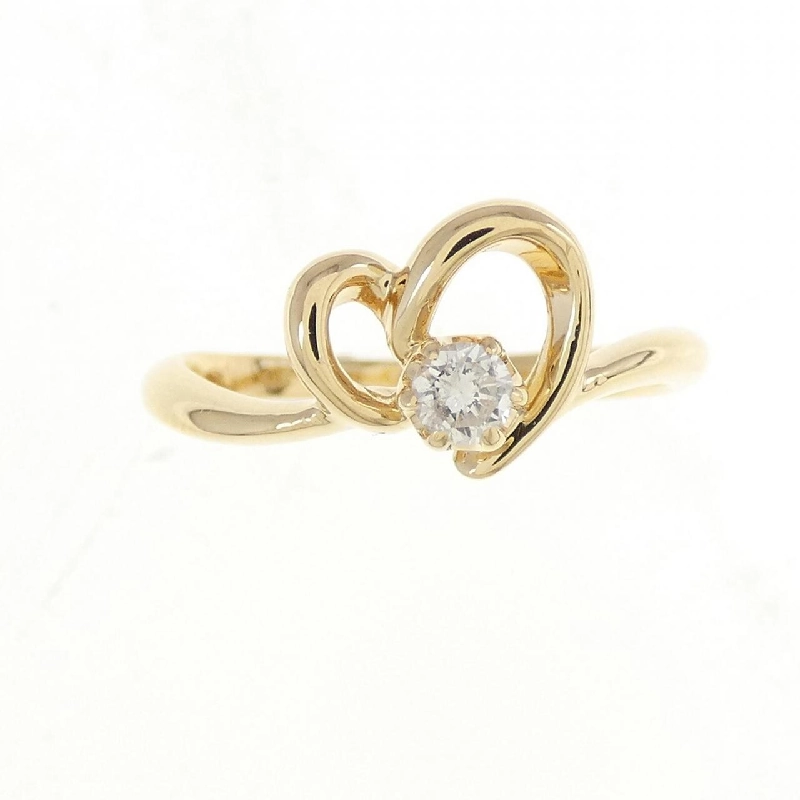 Nhẫn kim cương K18YG 0.1CT 673479