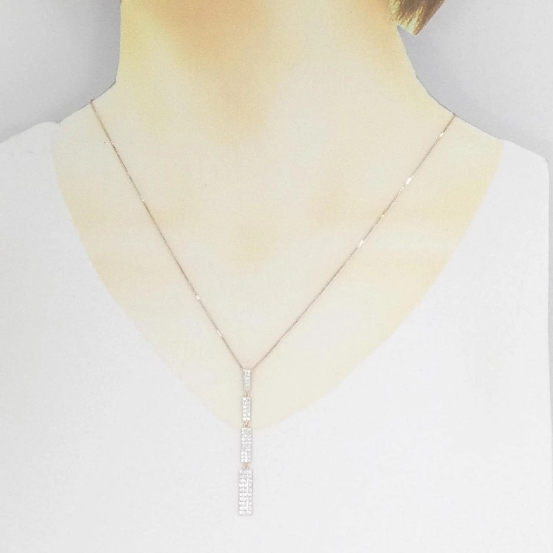 K18PG Dây chuyền kim cương - Hàng hiệu Authentic 865939