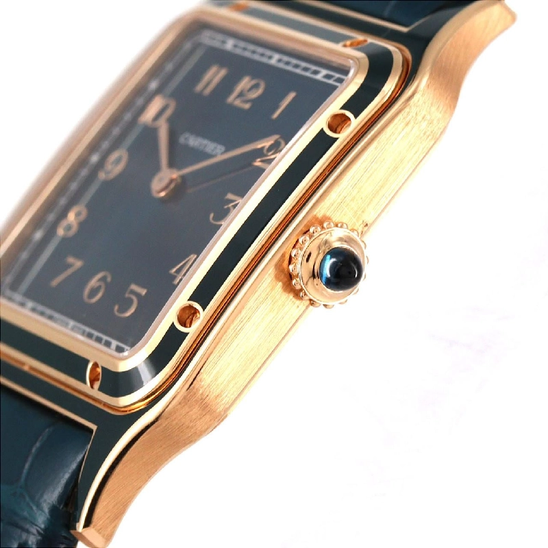 Cartier Santos-Dumont LM PG WGSA0098 PG･RG Cơ khí - Hàng hiệu Chính hãng 879023