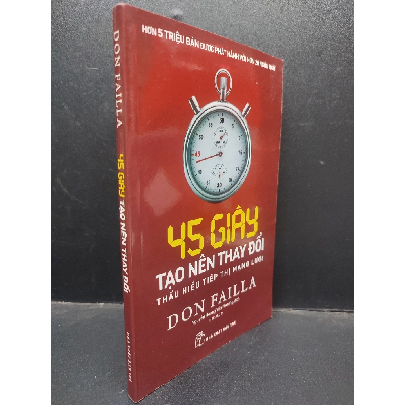 45 Giây tạo nên thay đổi Don Failla 2020 mới 80% ố nhẹ HCM2303 134930