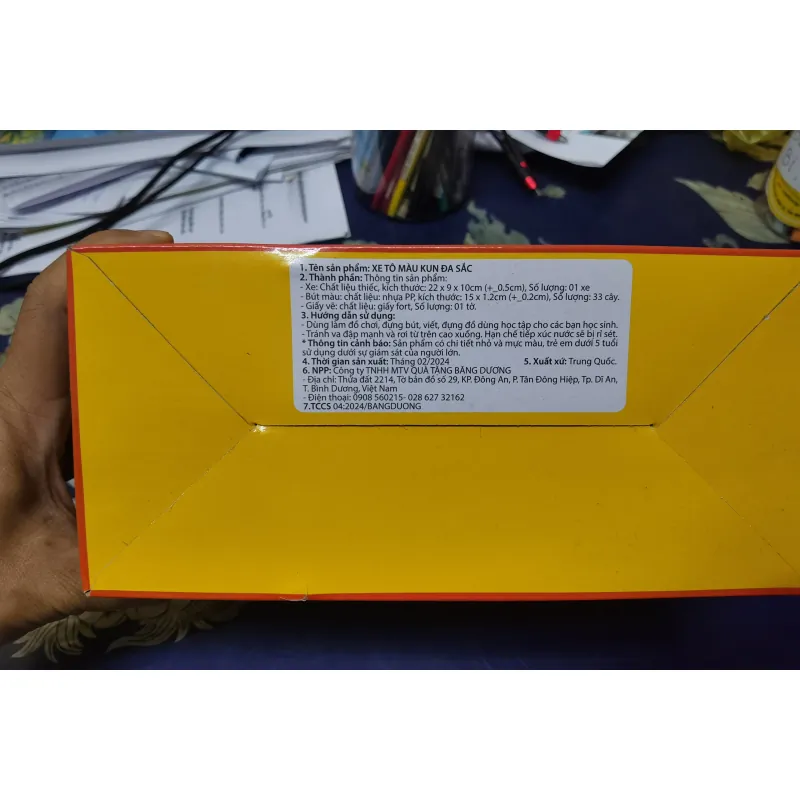 Xe tô màu đã sắc Kun - Hàng Khuyến mãi sữa Kun  995840