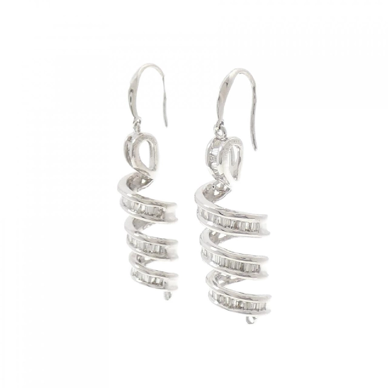 K18WG Bông tai kim cương 1.00CT - Hàng hiệu Chính hãng 873968