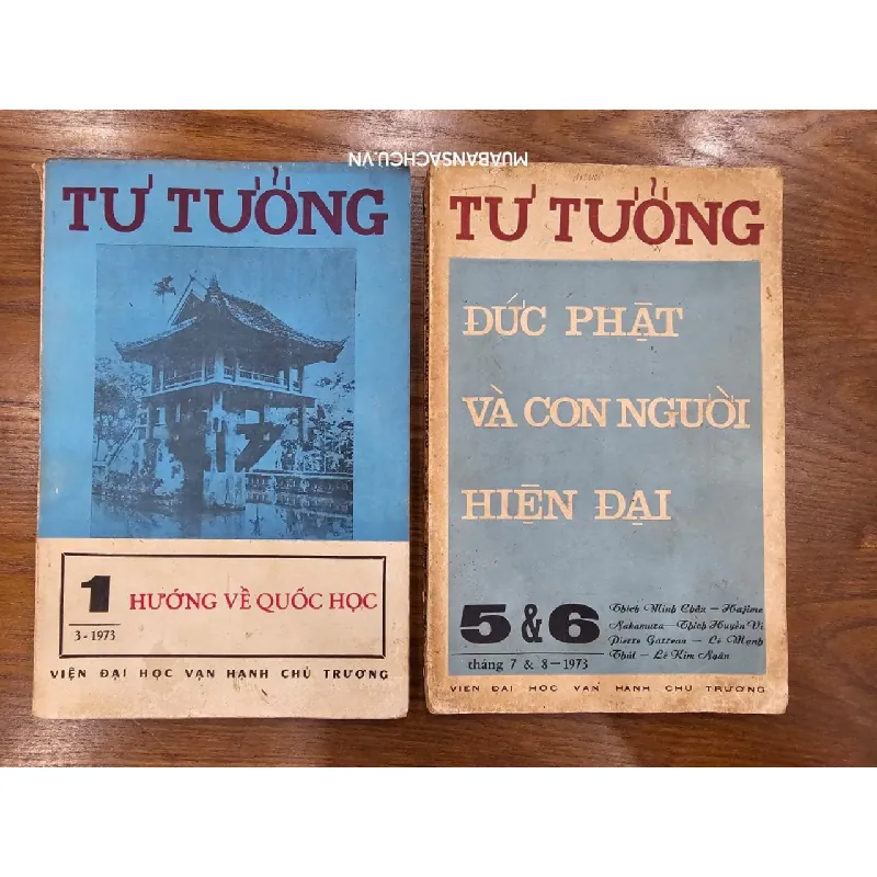 Tạp chí Tư Tưởng - Viện Đại Học Vạn Hạnh 719380