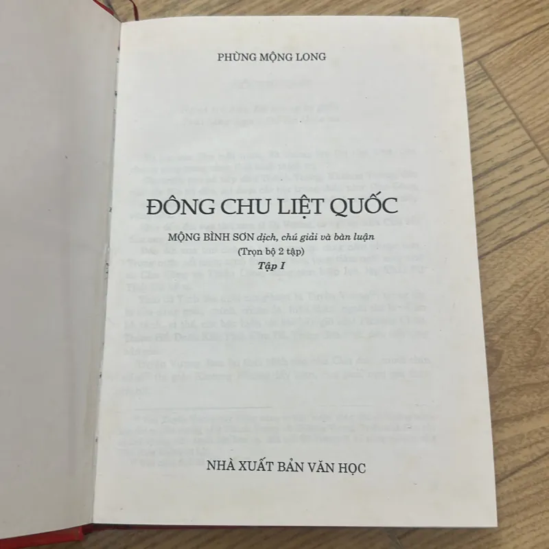 Đông Chu liệt quốc (trọn bộ 2 tập) 976425