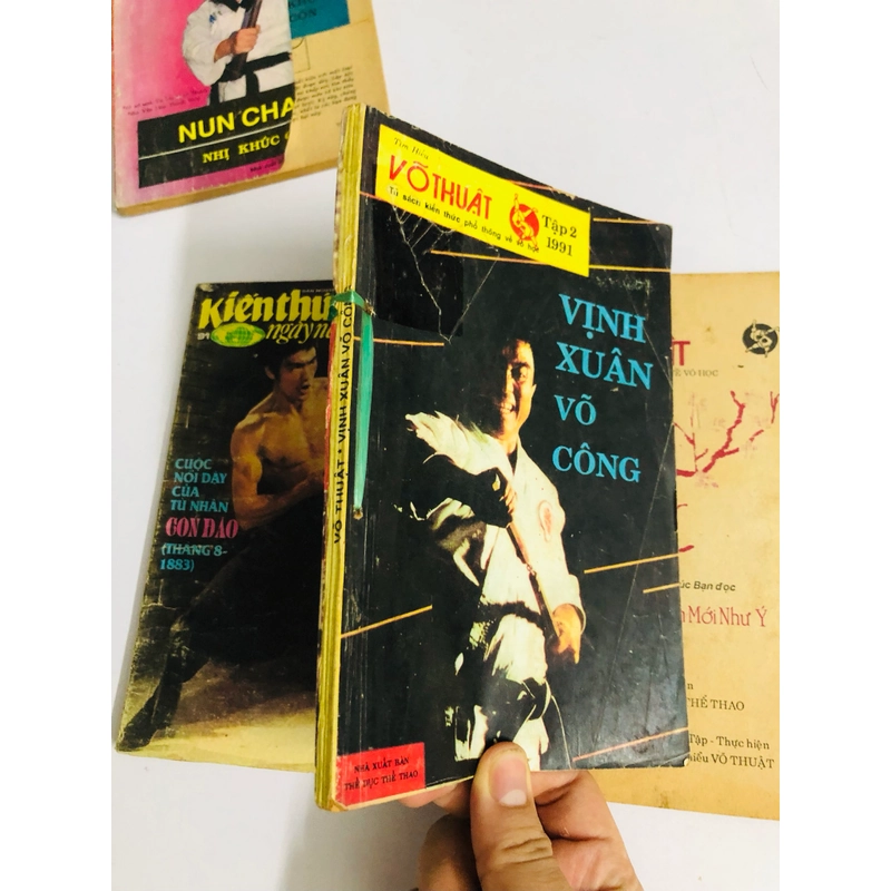 Báo Võ Thuật 4 cuốn như hình giá 50k 541549