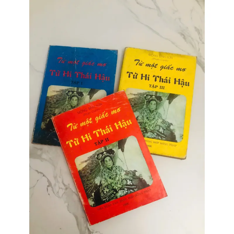 Từ một giấc mơ TỪ HI THÁI HẬU (Trọn bộ 3 tập) – Tác giả: Mộng Bình Sơn (Phan Cảnh) 600193