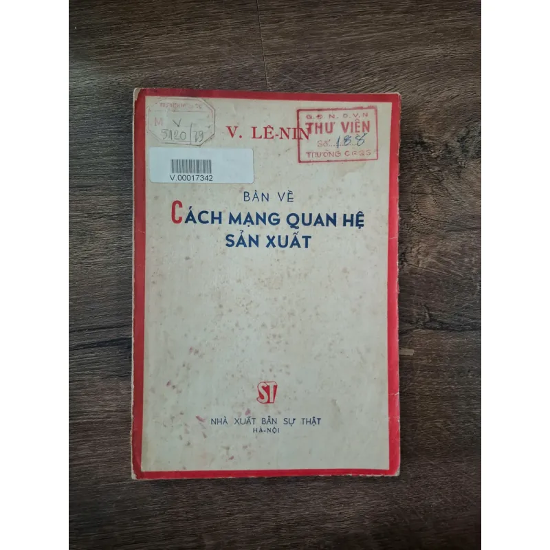 BÀN VỀ CÁCH MẠNG QUAN HỆ SẢN XUẤT - V. LÊ-NIN 718486