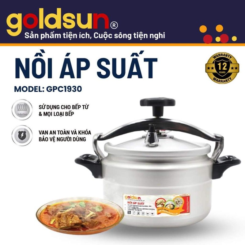 Nồi áp suất nhôm điện hoá mềm GPC1930-041H  192444