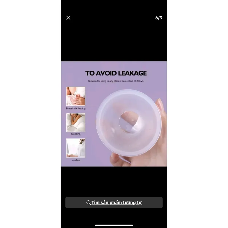 Cốc hứng sữa silicon cho mẹ 698043