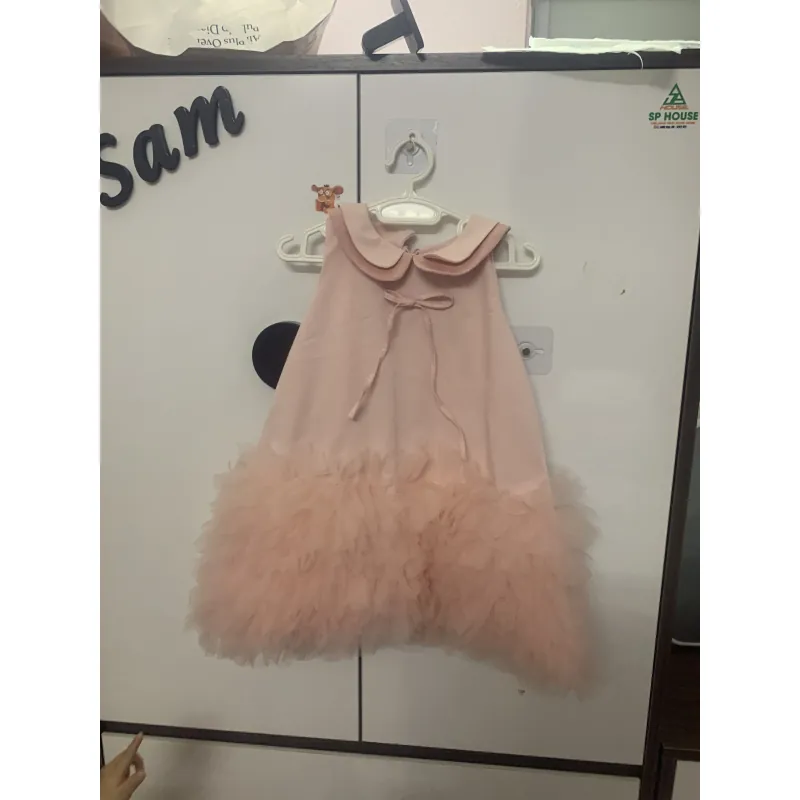 Váy thiết kế hami Hồng cho bé gái size 3 1030307