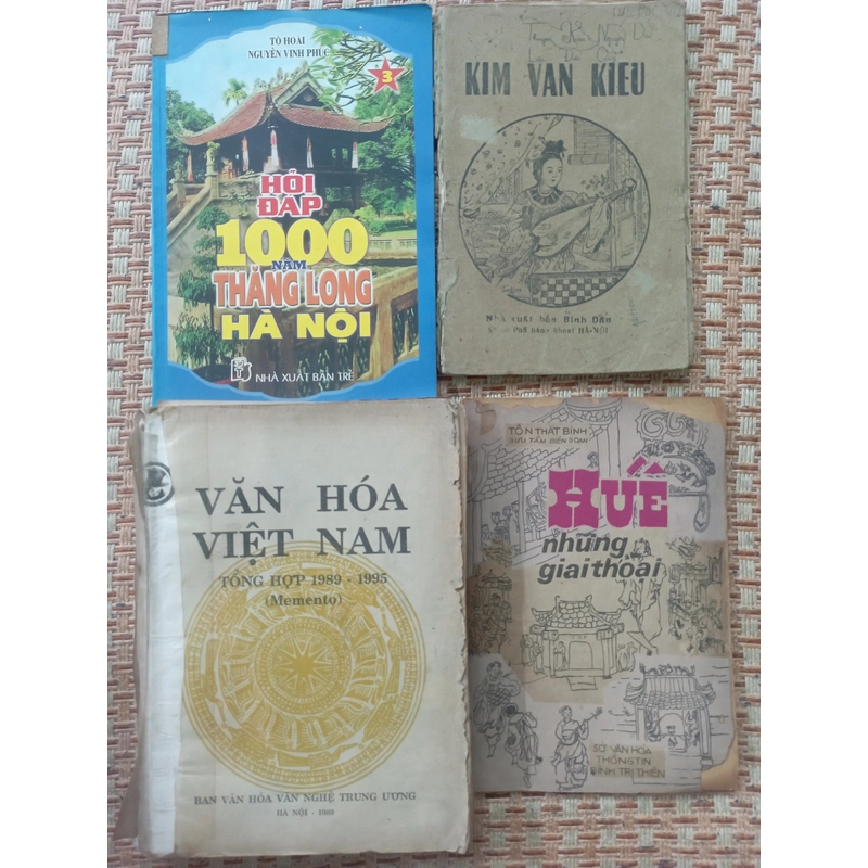 4 cuốn sách về văn hóa Việt Nam (chất lượng dưới phần mô tả) 507831
