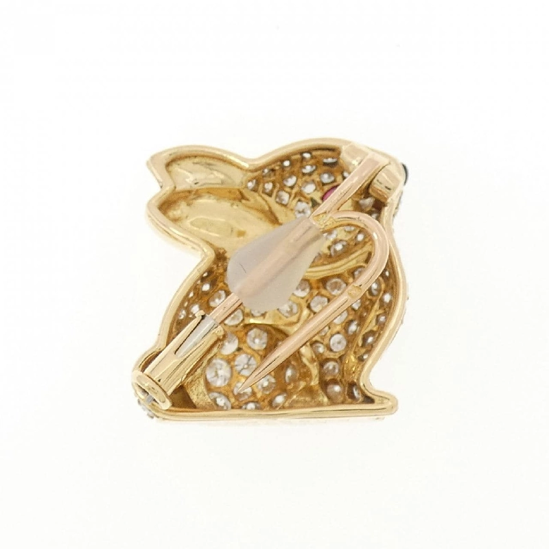 Văn Clee & Arpel Brooch Đá Màu - Hàng hiệu Chính hãng 848304