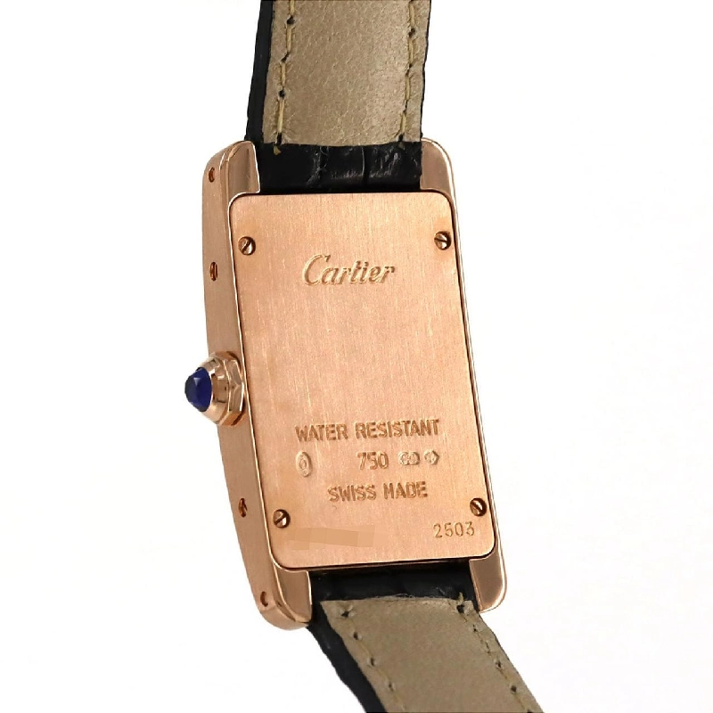 Cartier Tank Americaine SM PG W2607456 PG･RG Quartz - Hàng hiệu Authentic 875145