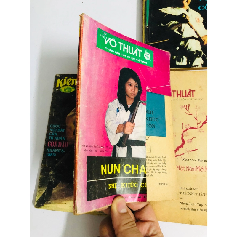 Báo Võ Thuật 4 cuốn như hình giá 50k 541549