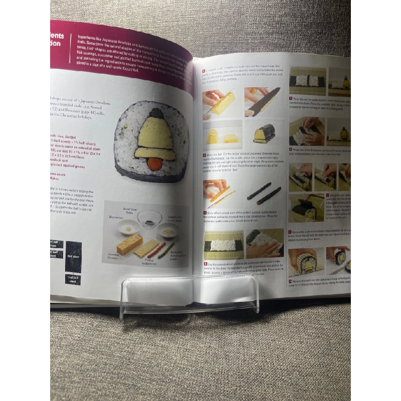 Sushi art cookbook mới 90% sách tranh màu ngoại văn nấu ăn sushi Ken Kawasumi HPB1605 SÁCH NGOẠI VĂN 349463