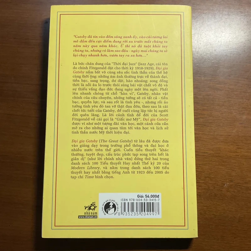 Đại gia Gatsby - F.S. Fitzgerald 757934