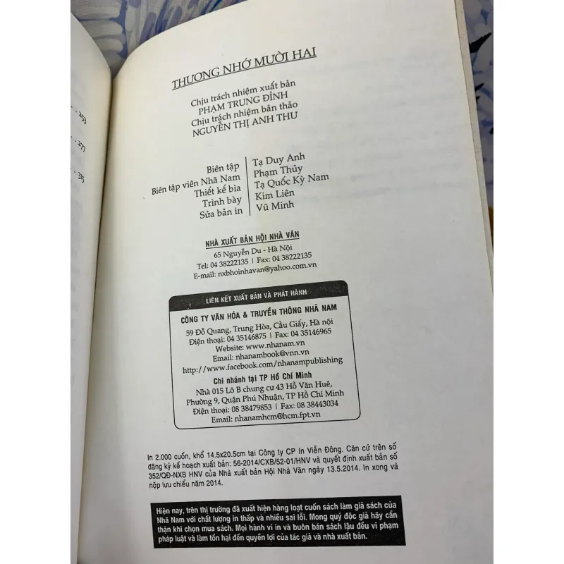 Thương Nhớ Mười Hai - Vũ Bằng 927250