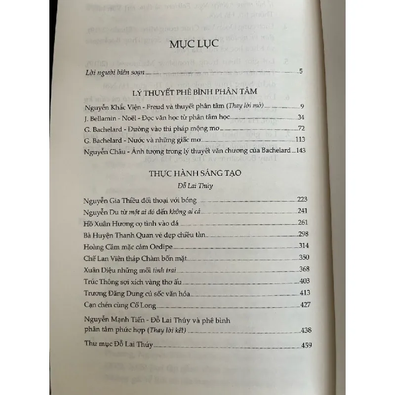 Phân tâm học và thực hành so sánh - G. Bachelard, J. Bellemin - Noel 698873