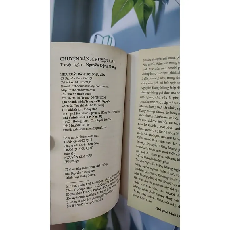 Chuyện Vắn Chuyện Dài - Nguyễn Đặng Mừng 798408