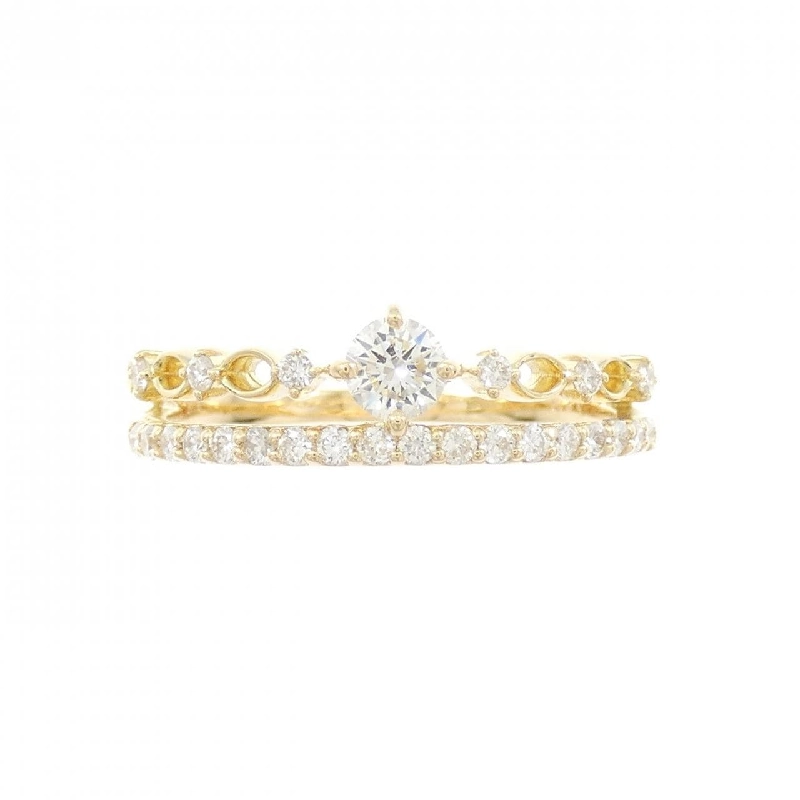 Nhẫn kim cương K18YG 0.40CT - Hàng hiệu Authentic 847839