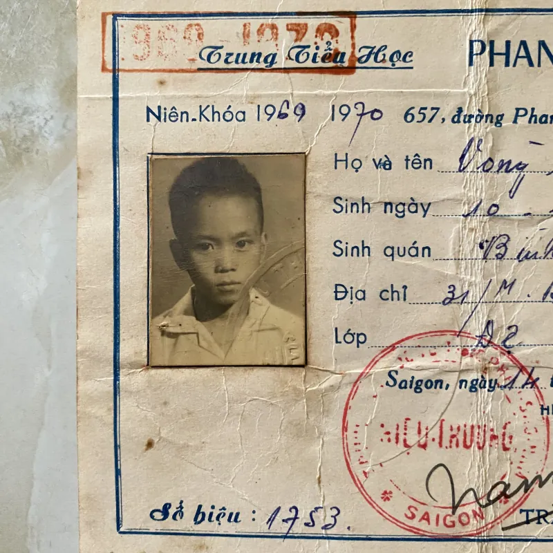 Bộ giấy tờ nghề Vô tuyến điện Sài Gòn (1964-1982) 1013283