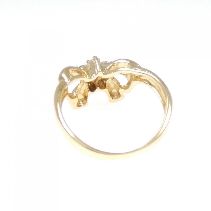 Nhẫn hồng ngọc kim cương K18YG 0.14CT - Hàng hiệu Authentic 855915