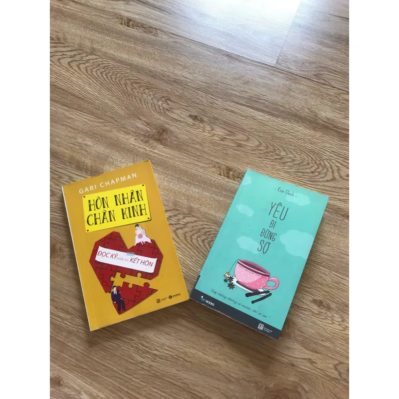 Combo 2 quyển sách Hôn nhân chân kinh & Yêu đi đừng sợ 578168