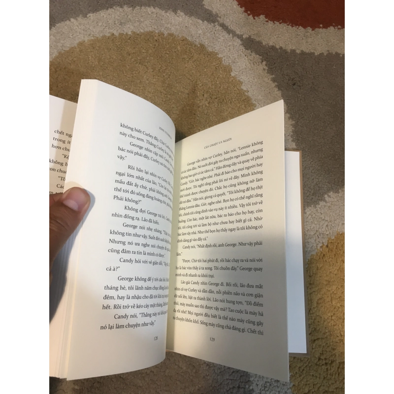 Của Chuột và Người - John Steinbeck (bìa cứng) 139209