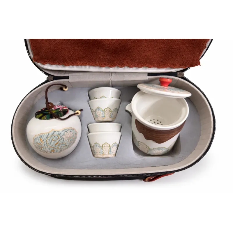 Bộ ấm trà mini cao cấp – full hộp xách, cực xinh 1003860