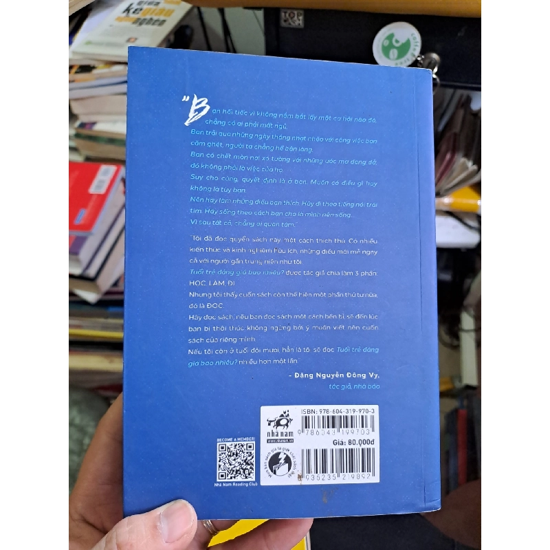 Tuổi trẻ đáng giá bao nhiêu? Rosie Nguyễn mới 90% 2021 KỸ NĂNG VAVO1709 919686