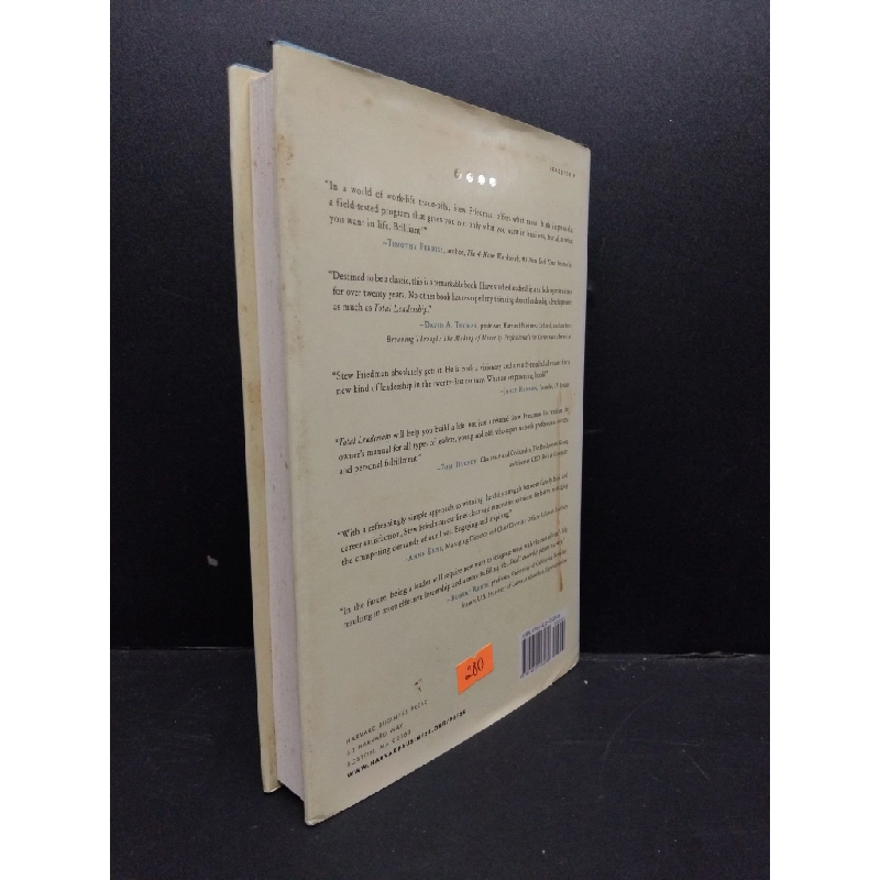[Phiên Chợ Sách Cũ] Total leadership Stewart D. Friedman bìa cứng 2303 421099