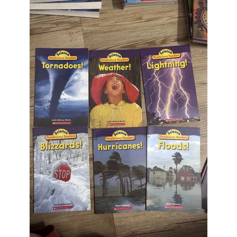 Bộ sách tiếng Anh 24 quyển Science Vocabulary readera cho bé- 4 chủ đề.  1031429