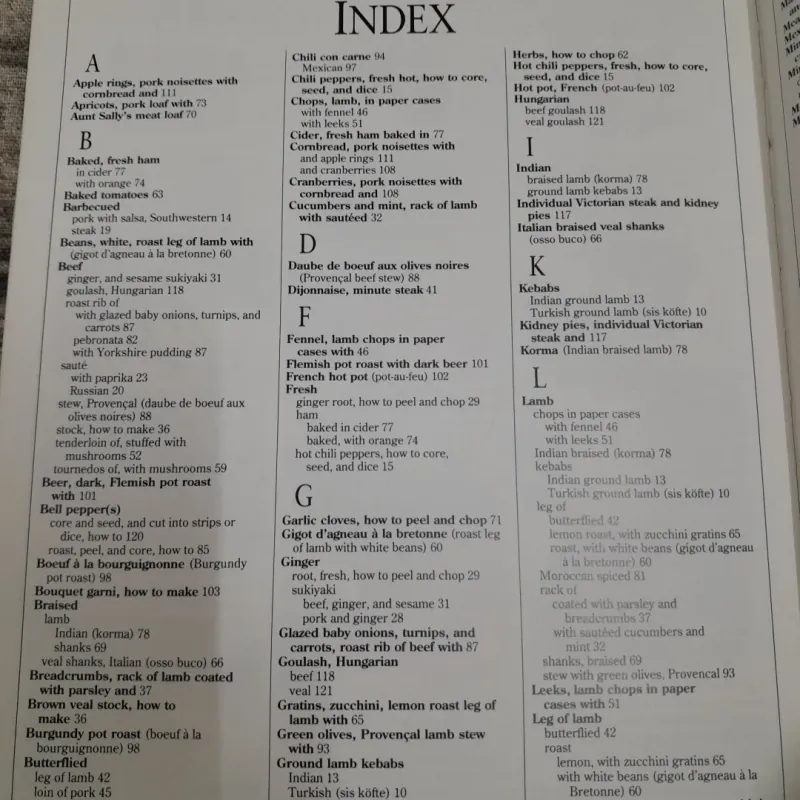 Perfect MEAT DISHES. Nghệ thuật nấu món thịt. Anne Willan 785295