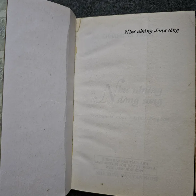 Như những dòng sông ( Trịnh Công Sơn) - Hoàng Tá Thích 733942