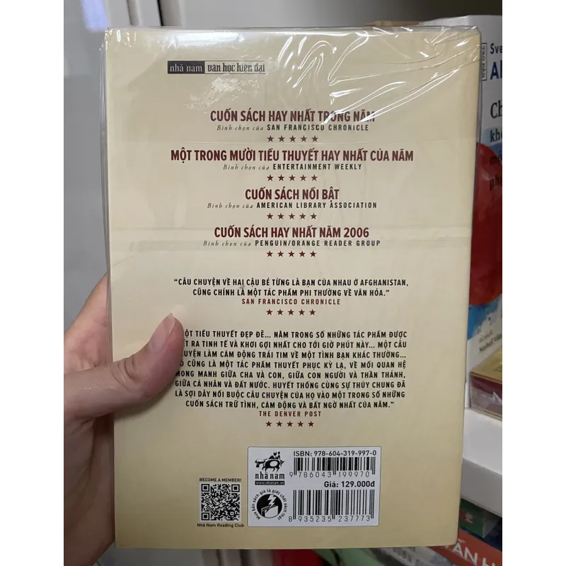 “Người đua diều” - tác giả KHALED HOSEINI (sách mới 100%) 604860