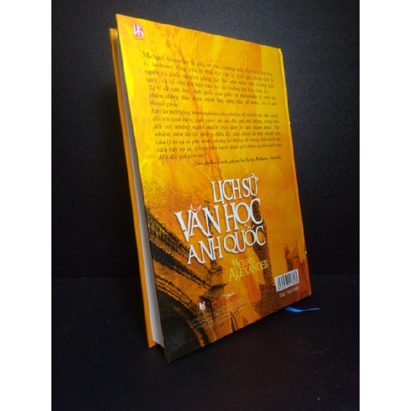 [Phiên Chợ Sách Cũ] Lịch sử văn học Anh Quốc Michael Alexander 2006 bìa cứngHCM2609 2303 415592