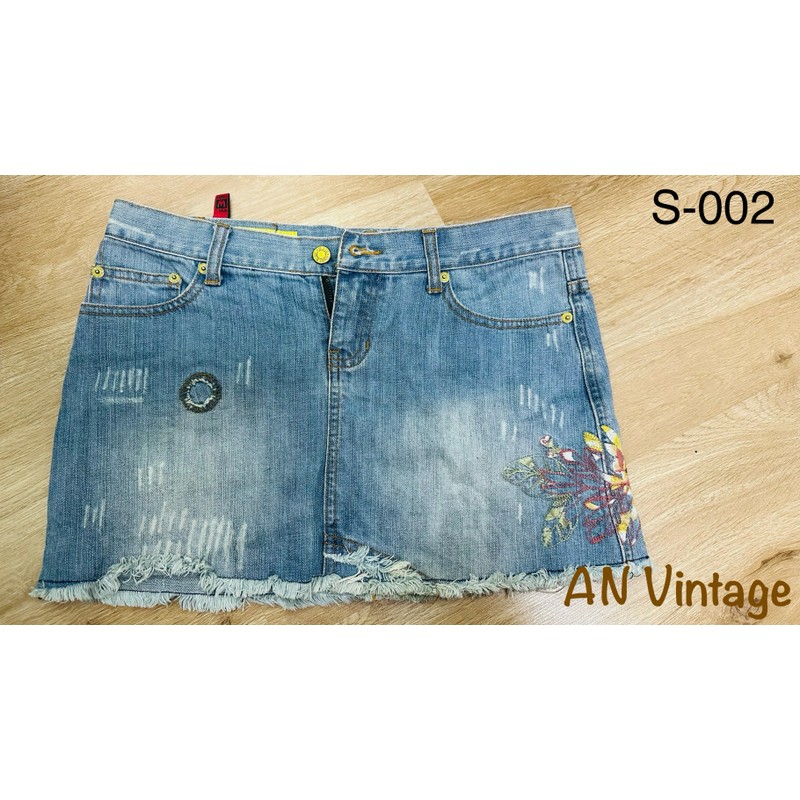 Chân váy jeans S-002 - hiệu Cody Blue - size M (eo 80- dài 33) - mới 99% 69039