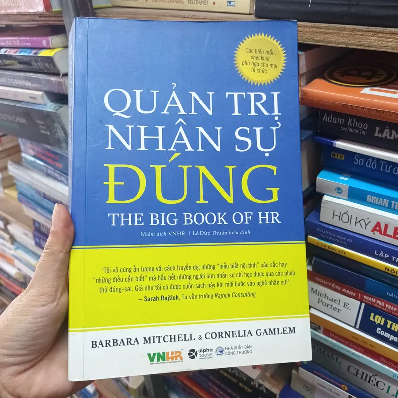 Quản Trị Nhân Đúng- Barbara Mitchell & Cornelia Gamlem 701421